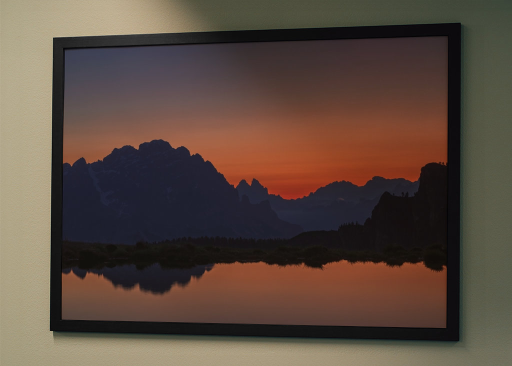 Sunrise at Passo di Giau