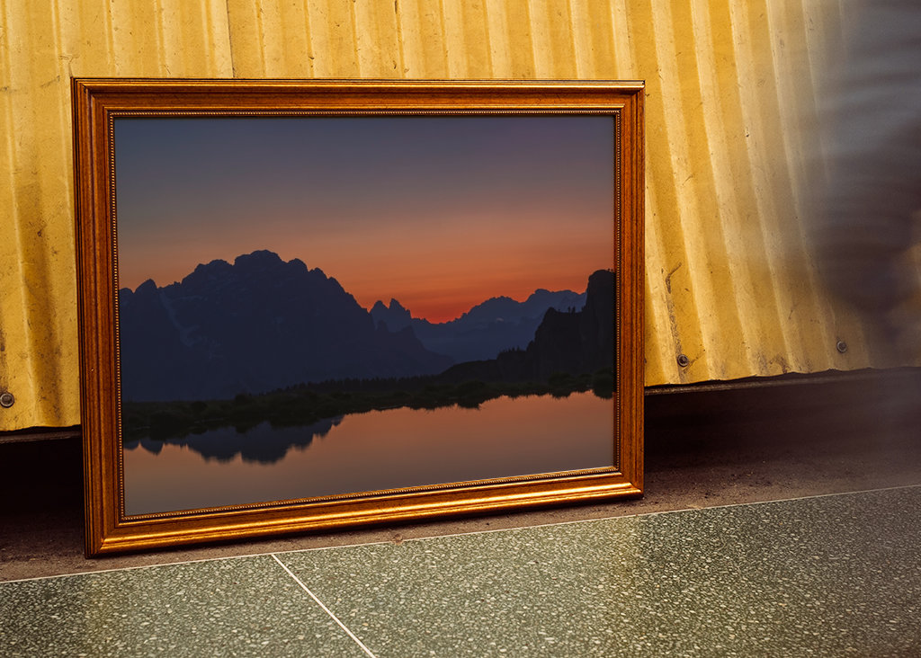 Sunrise at Passo di Giau