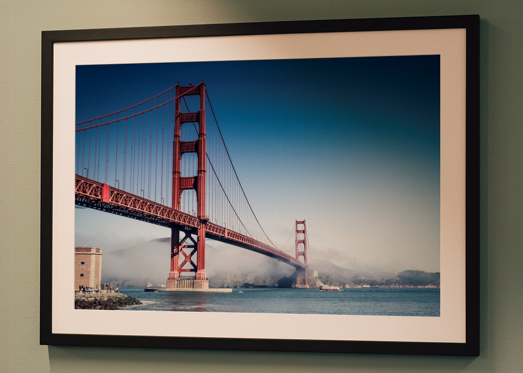 Golden Gate Bridge in SFO