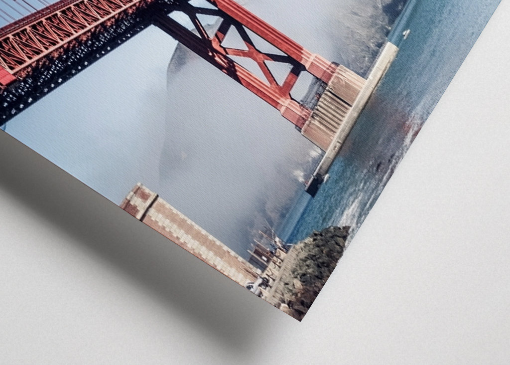 Golden Gate Bridge in SFO