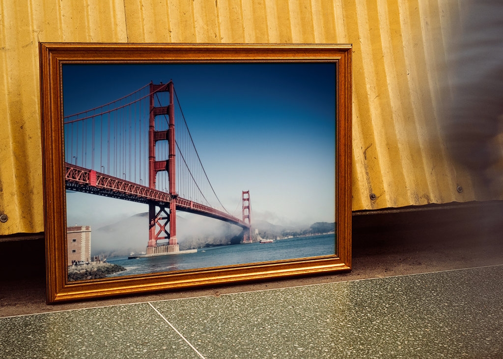 Golden Gate Bridge in SFO