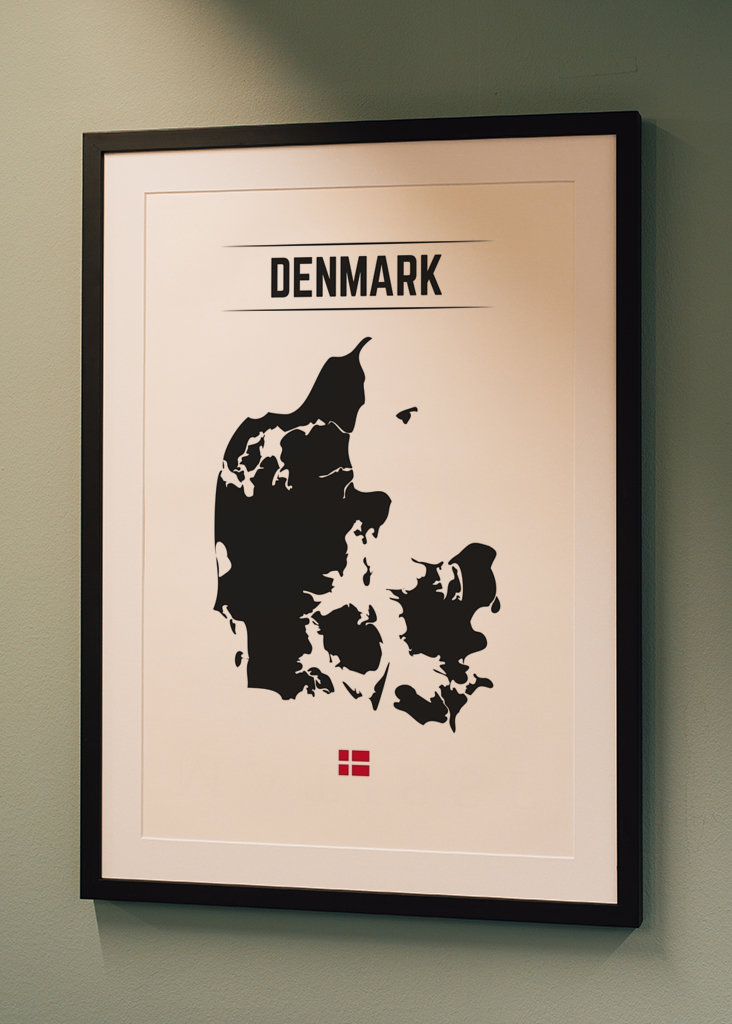 Dänemark Karte