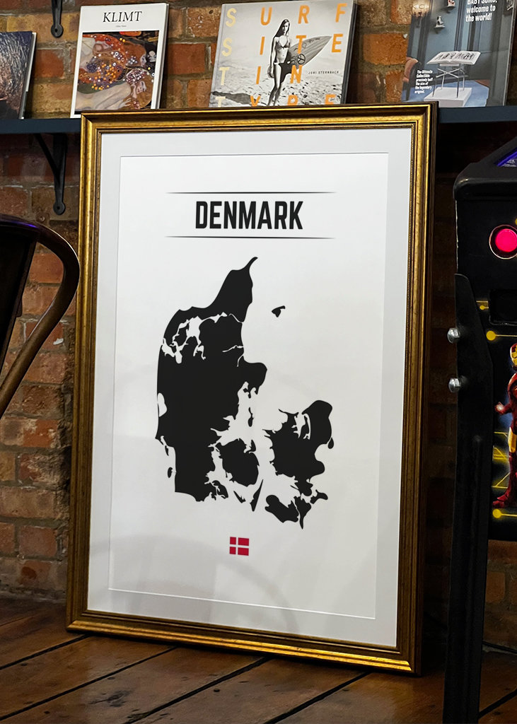 Dänemark Karte