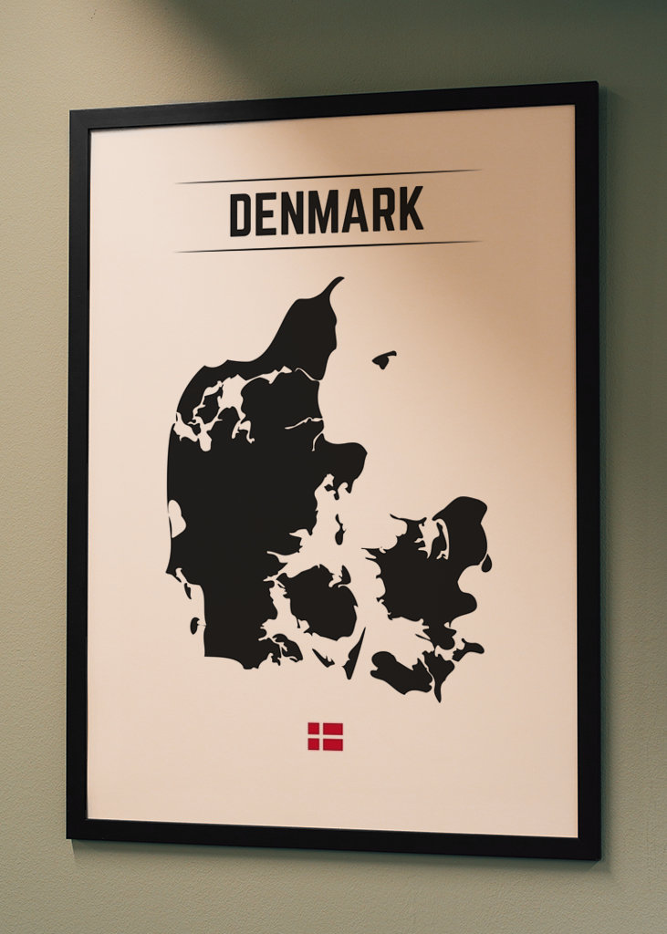 Dänemark Karte