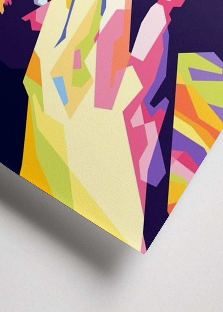 Marvin Gaye Wpap Art