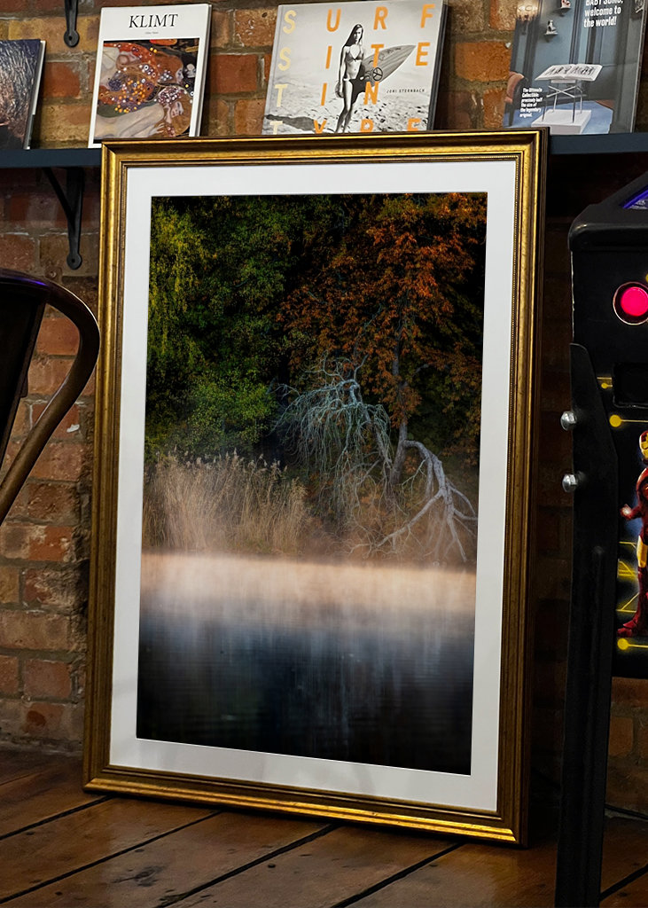 October morning by the lake