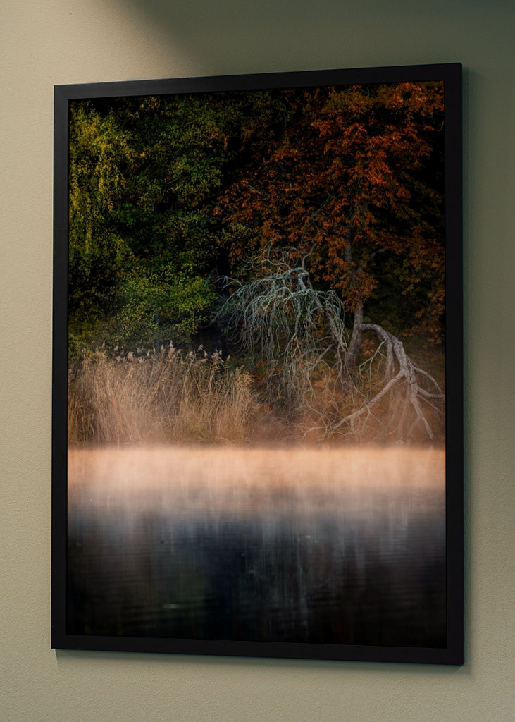 October morning by the lake