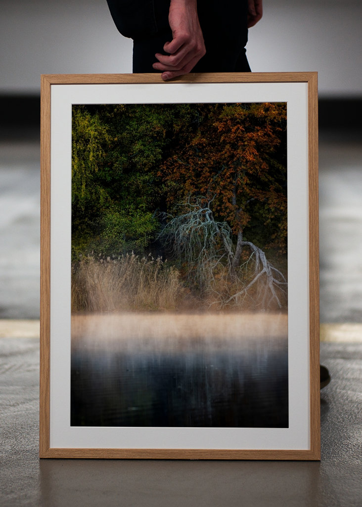 October morning by the lake