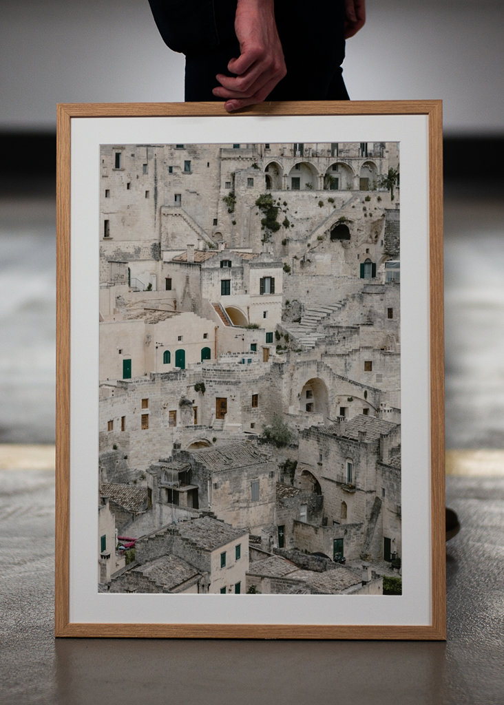 Ancient city Matera in Italy