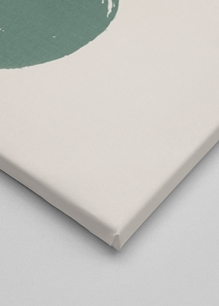 Minimalistischer Smaragdgrüner Junge