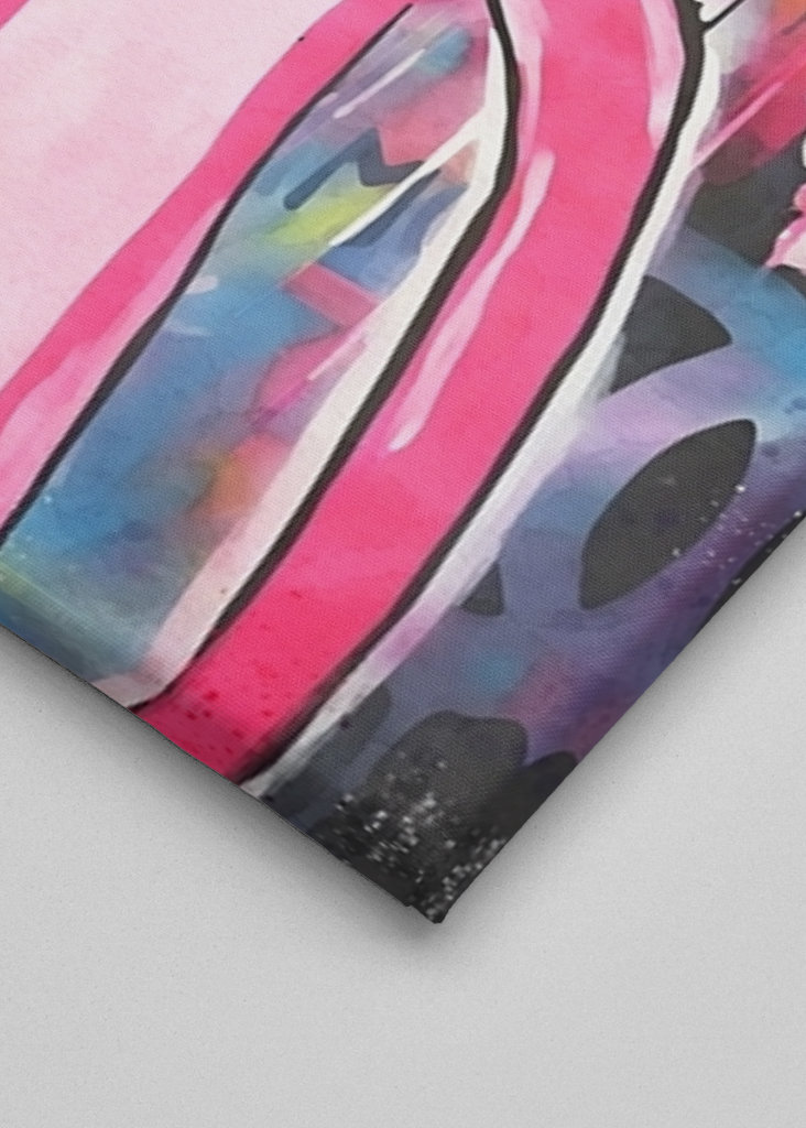 Banksy Pink Panther Graffiti