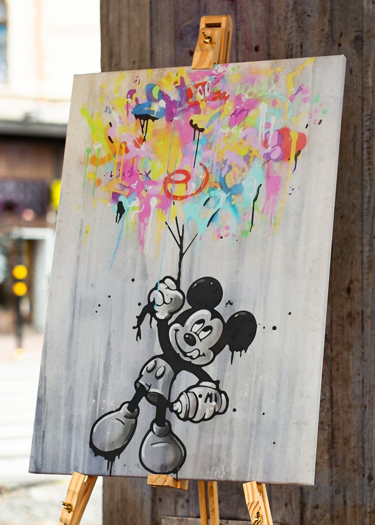 Színek Léggömb Mickey egér