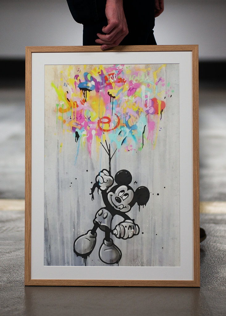 Színek Léggömb Mickey egér