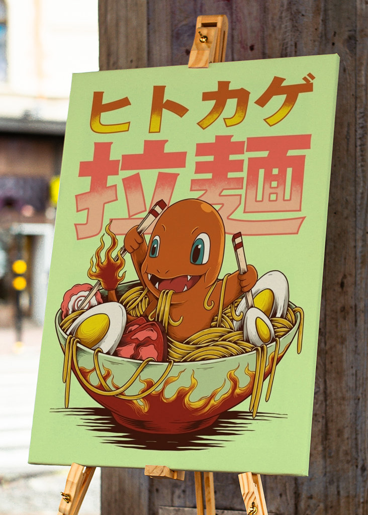El Pokémon Ramen de los Charmans