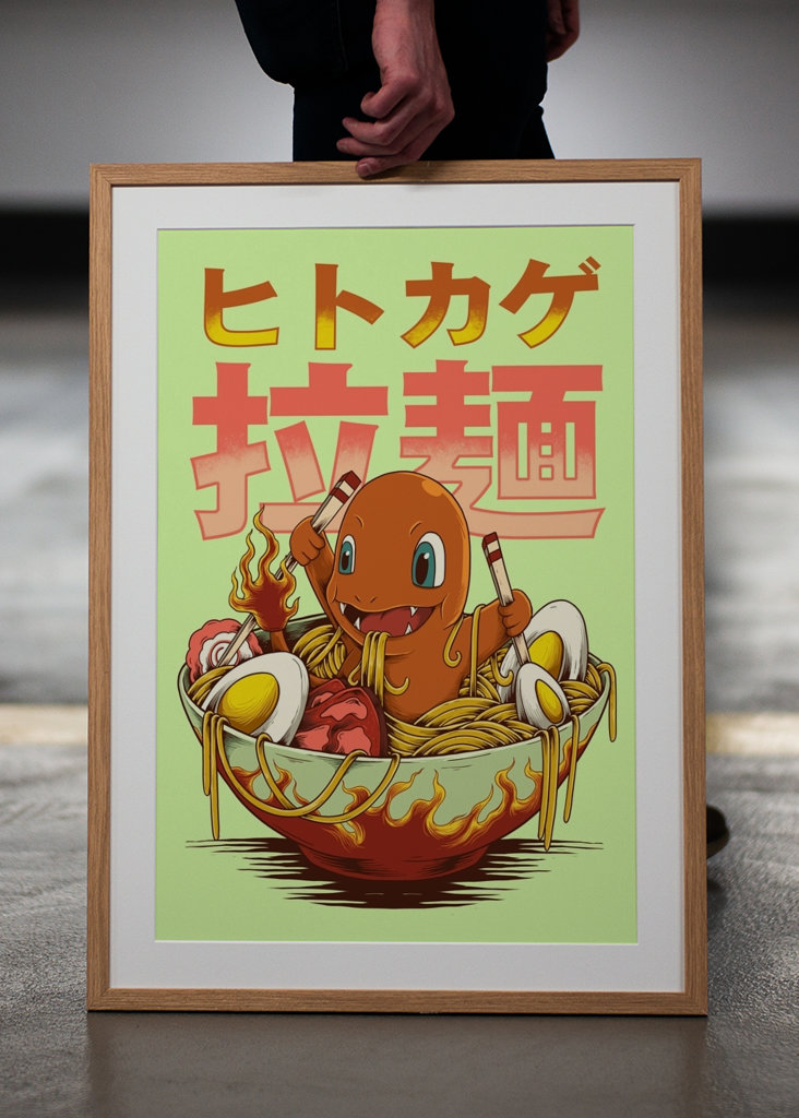 El Pokémon Ramen de los Charmans