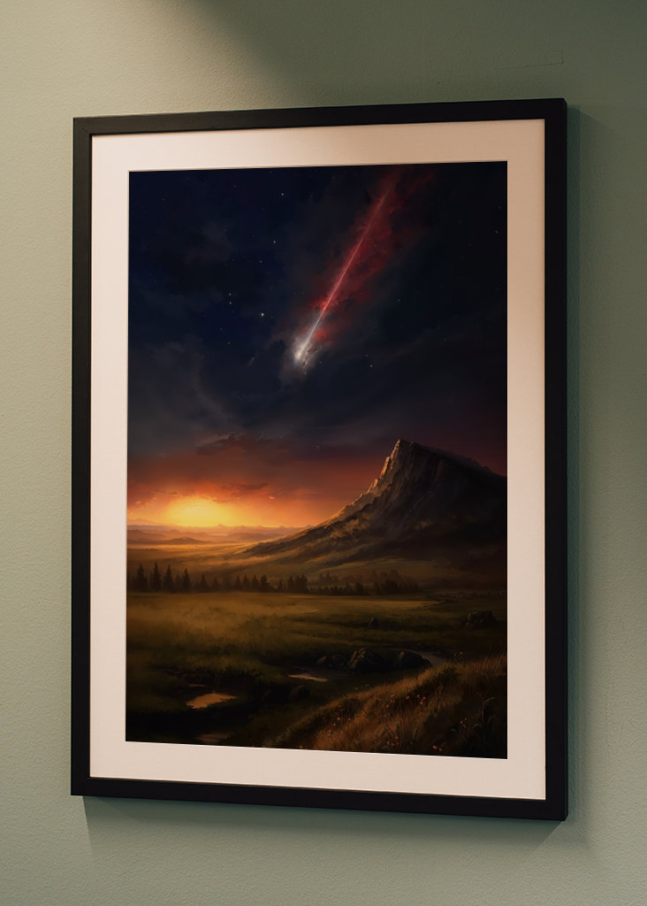 The Red Shooting Star