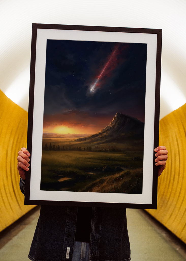 The Red Shooting Star