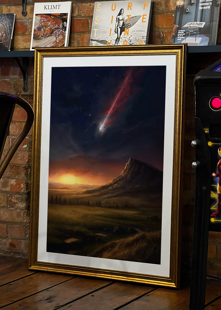 The Red Shooting Star