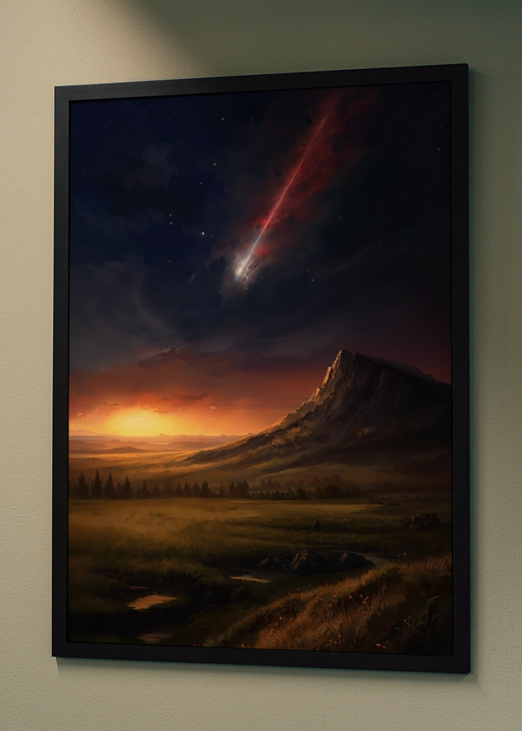 The Red Shooting Star