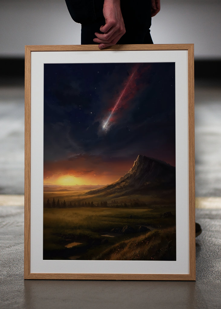 The Red Shooting Star