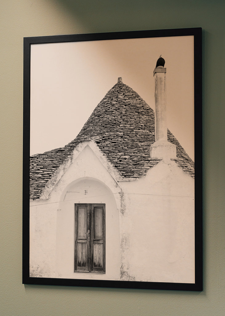 Tradisjonelt hus i Puglia