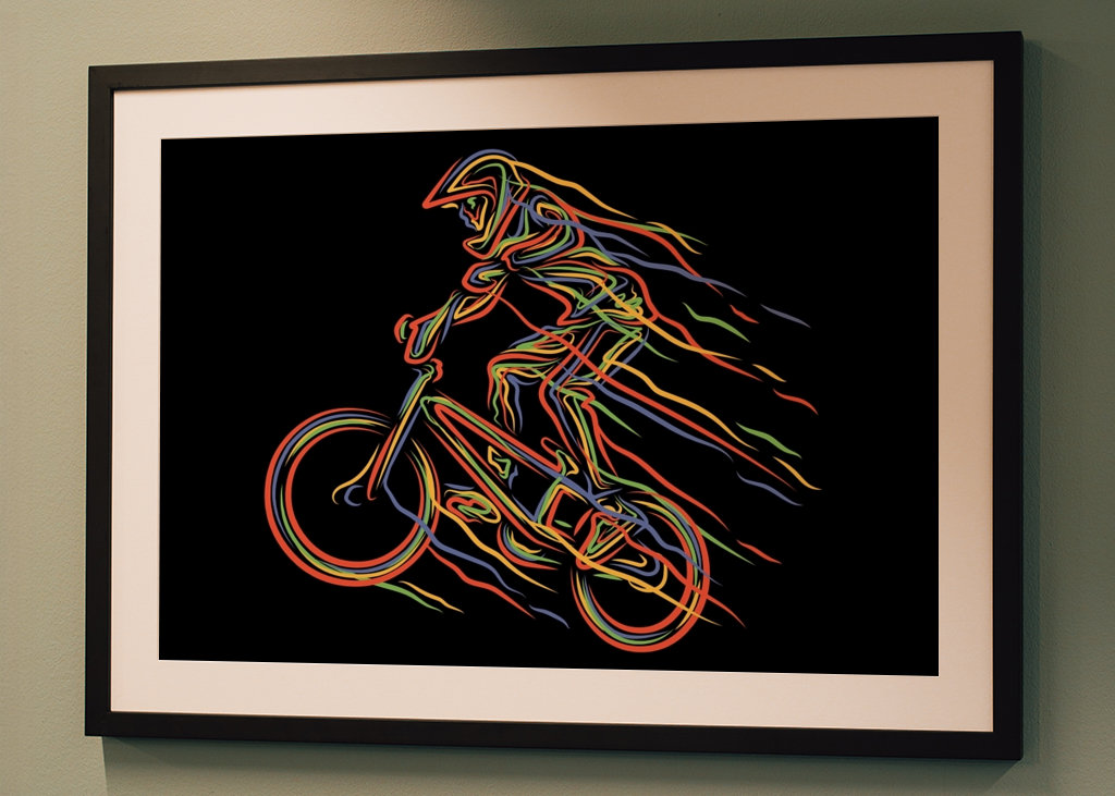 Rower BMX Rider Streszczenie