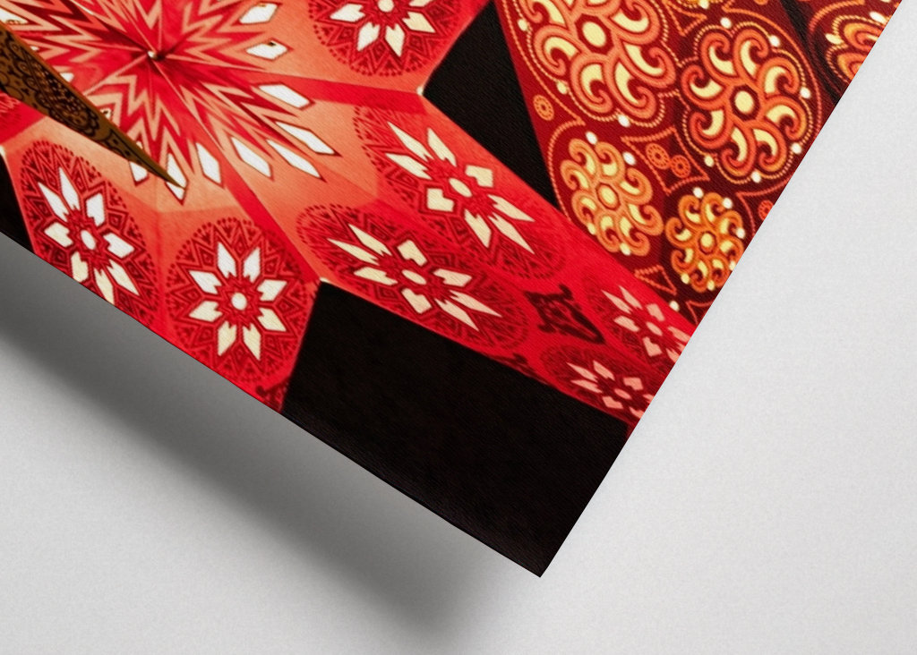 Värikkäät paperitähdet