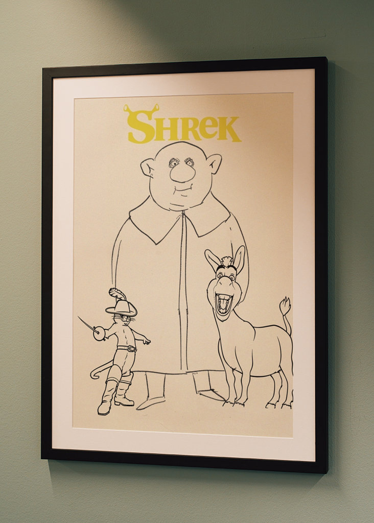 shrek funny drawing