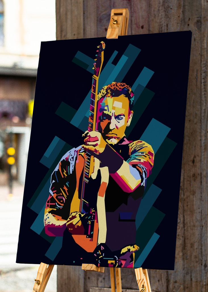 WPAP Bruce Springsteen Style