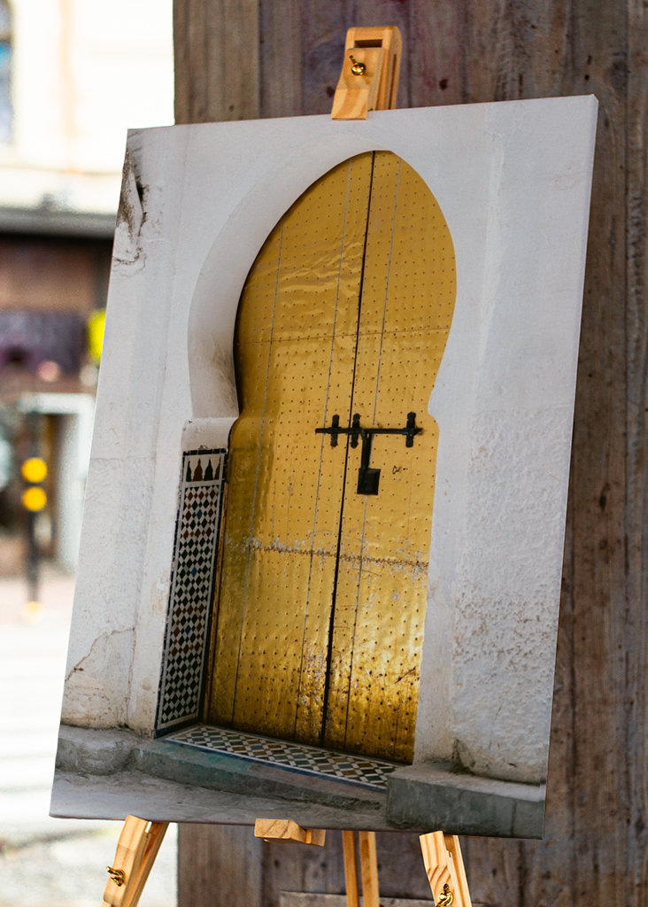 Goldene Tür in Marokko