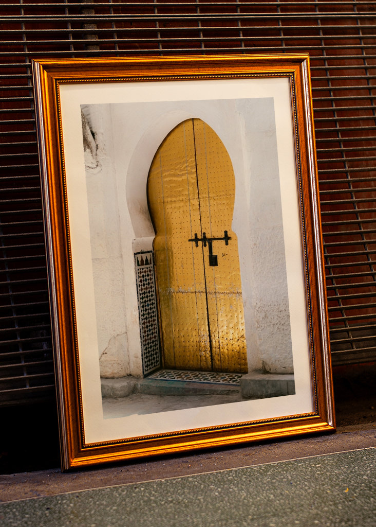 Goldene Tür in Marokko