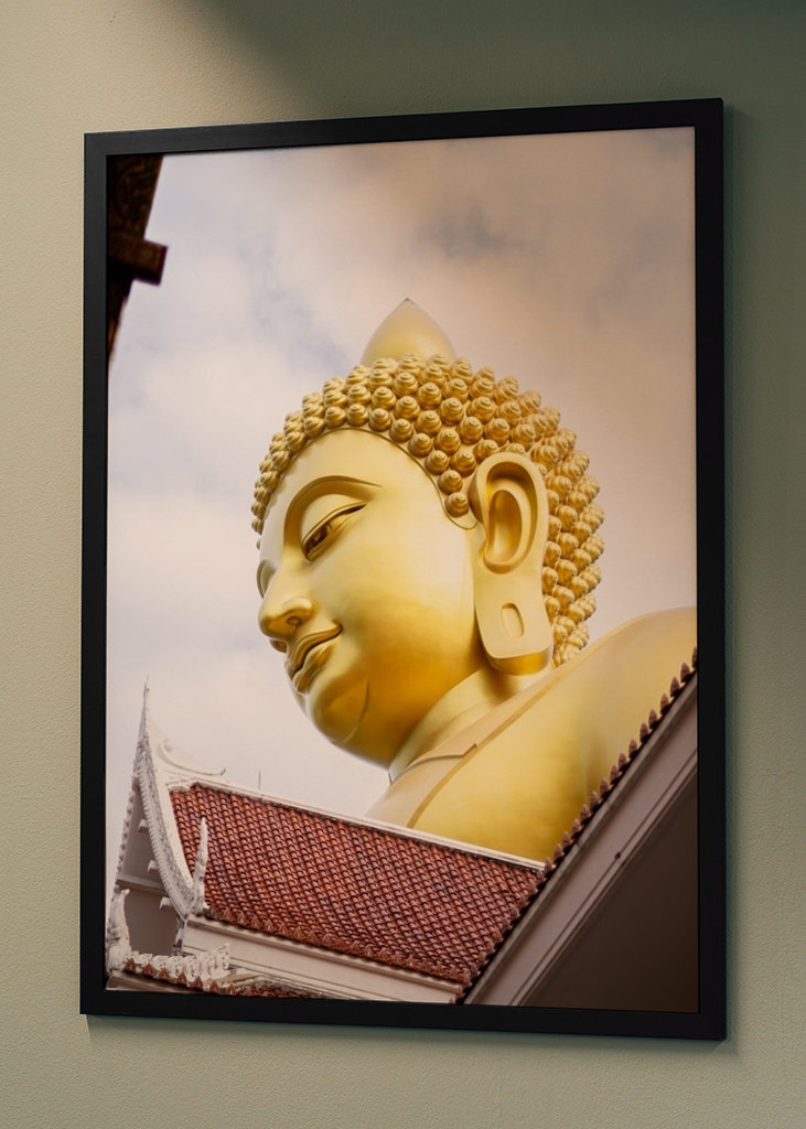 Złoty Budda w świątyni