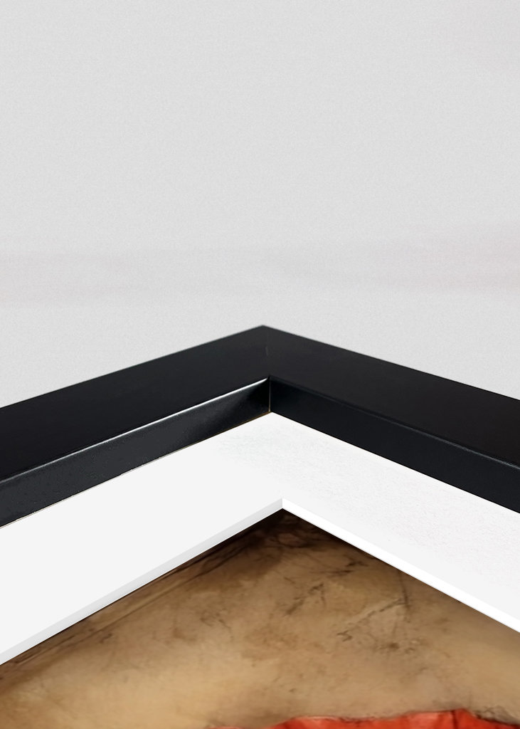 Red Beige Black Textured Art