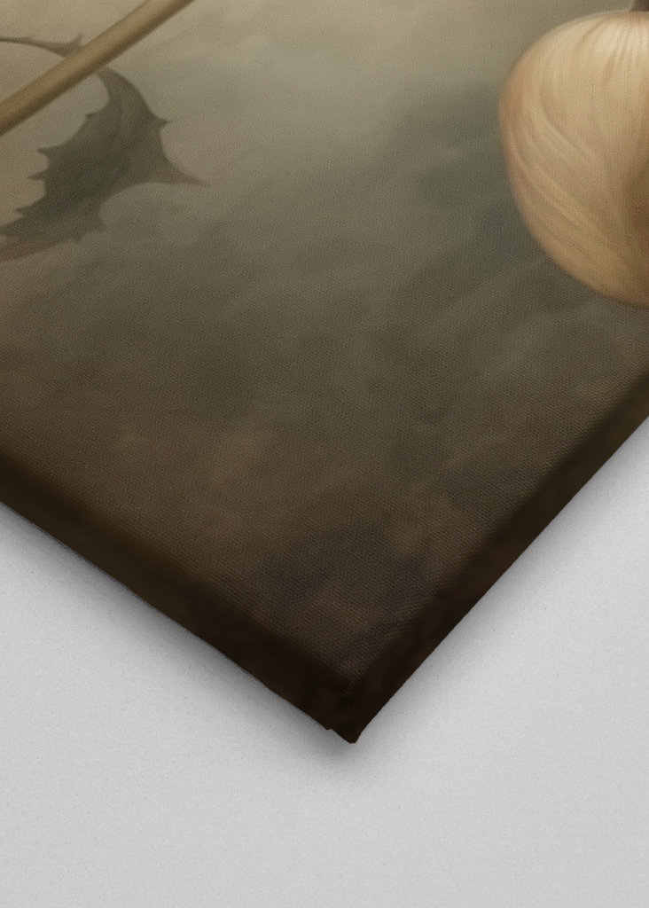 Beige Grey Green Delicate Art