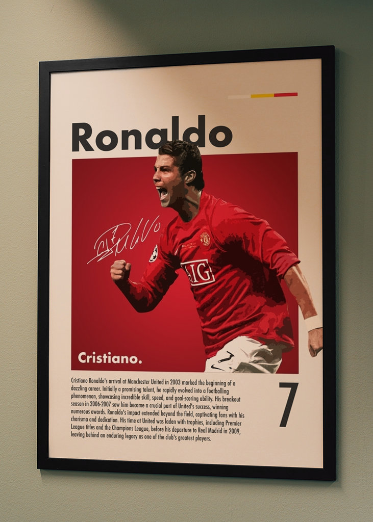 Cristiano Ronaldo at Man Utd