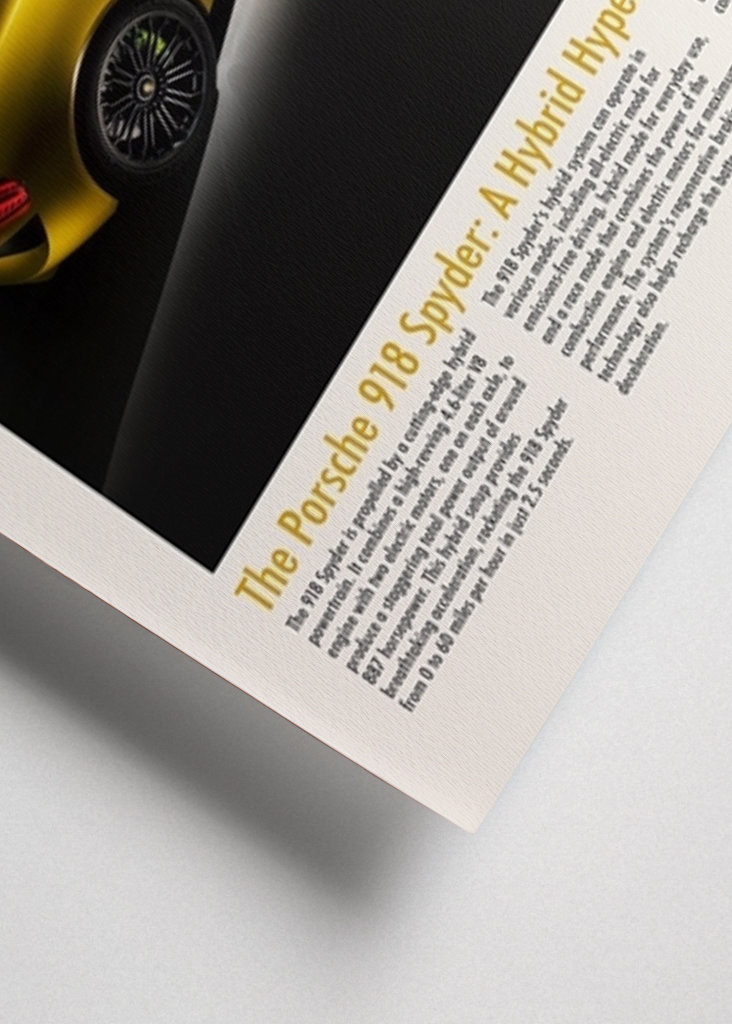 Porsche 918 Spyder