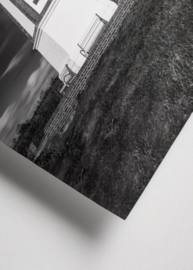 Water tower on the island