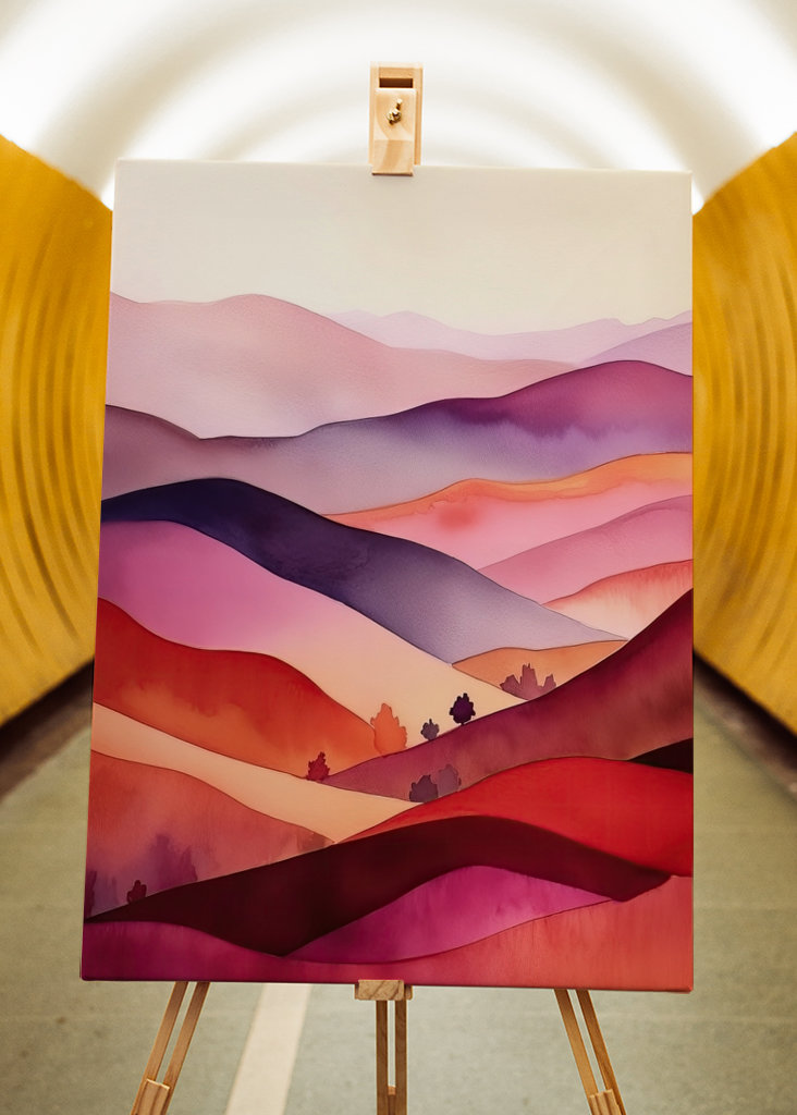 Watercolour Landscape 1