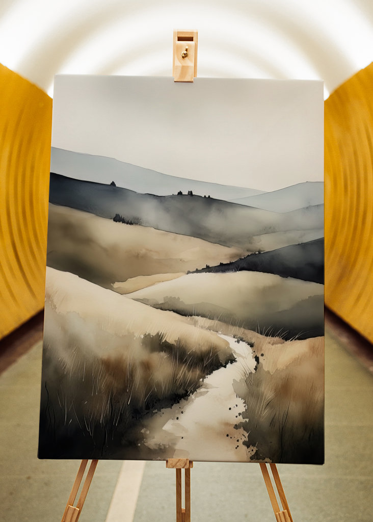 Watercolour Landscape 3
