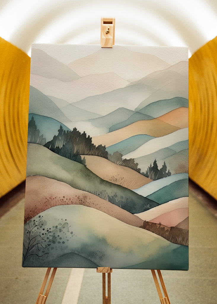 Watercolour Landscape 4