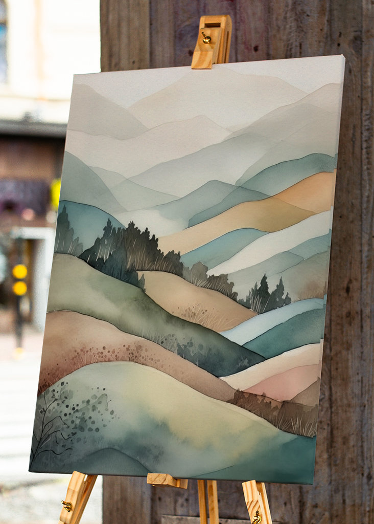 Watercolour Landscape 4