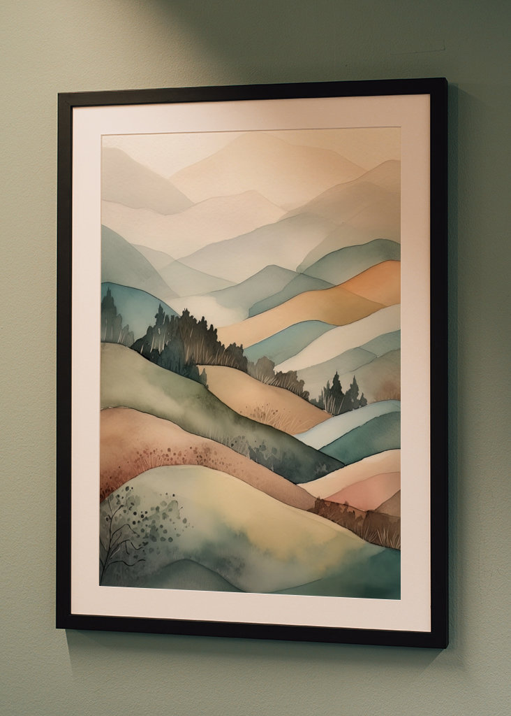 Watercolour Landscape 4