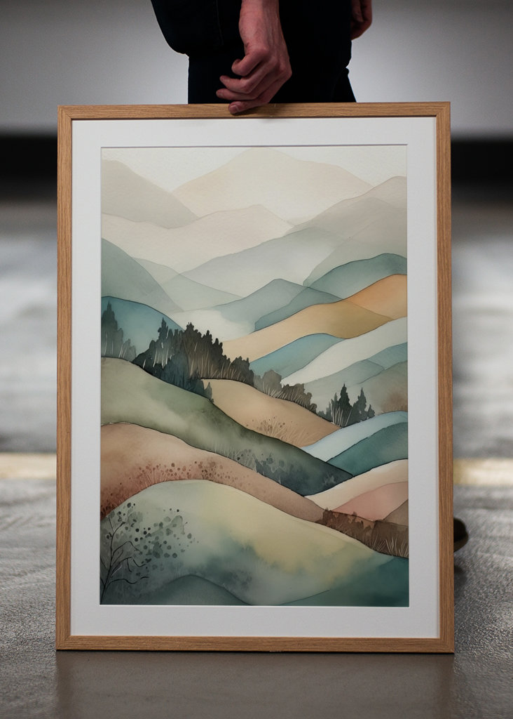Watercolour Landscape 4