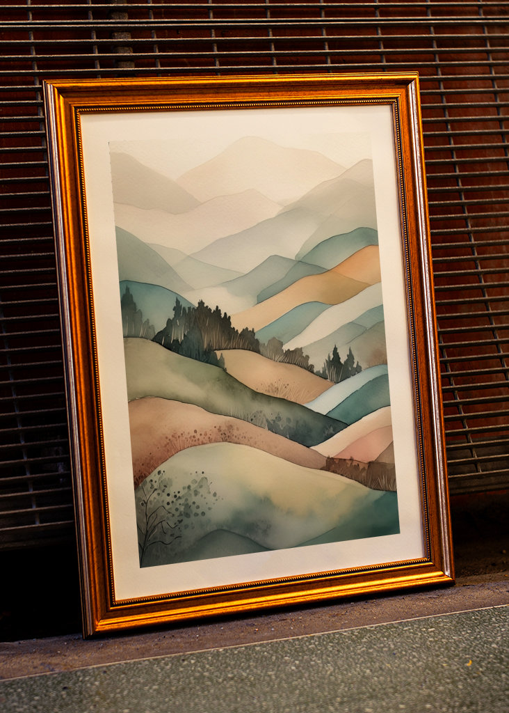 Watercolour Landscape 4