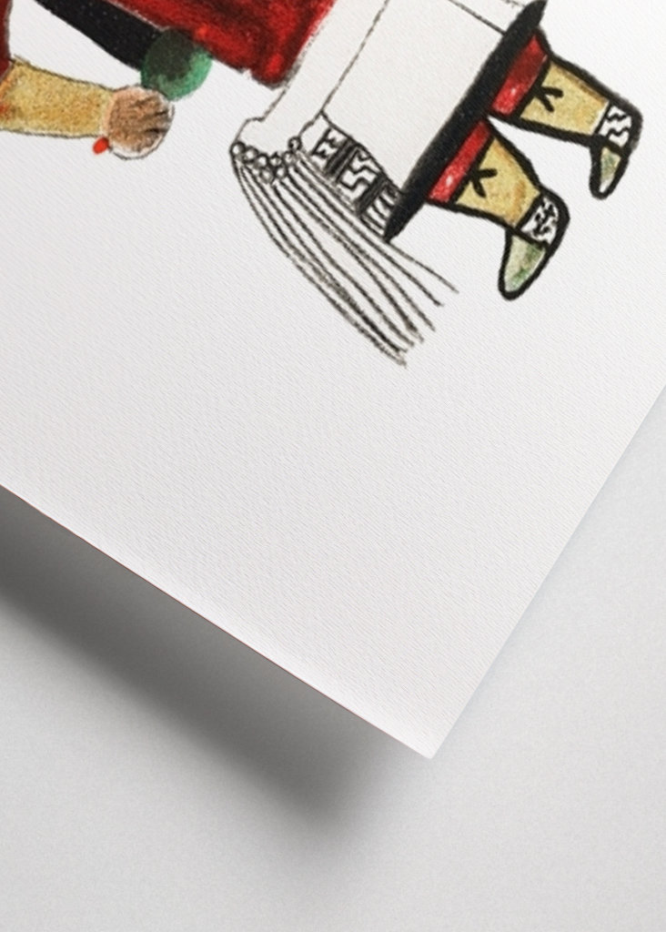 Hopi Kachina Drawing