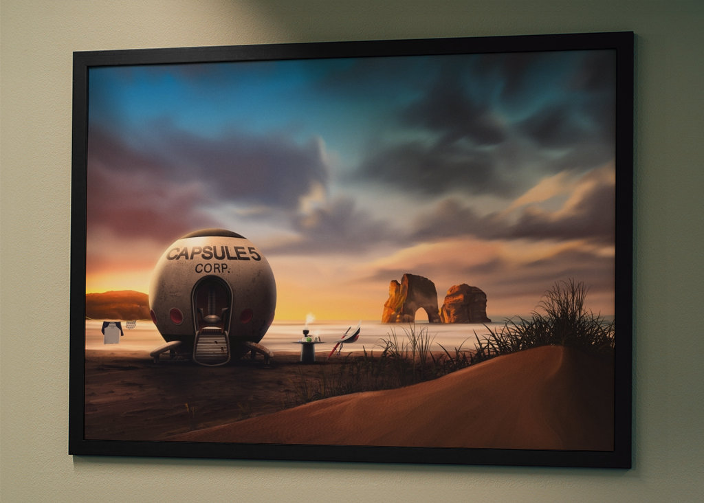 Capsule Corp Dragon Ball Z 