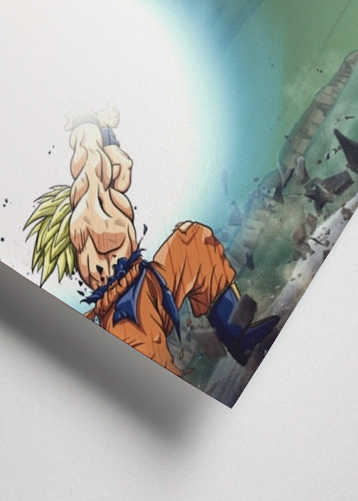 Goku vs Vegeta Kamehameha 