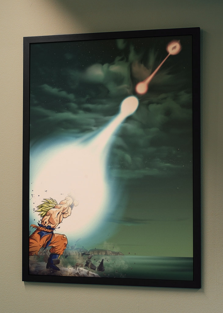 Goku vs Vegeta Kamehameha 