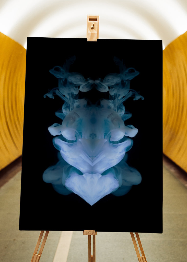 Reflexní barva ve vodě