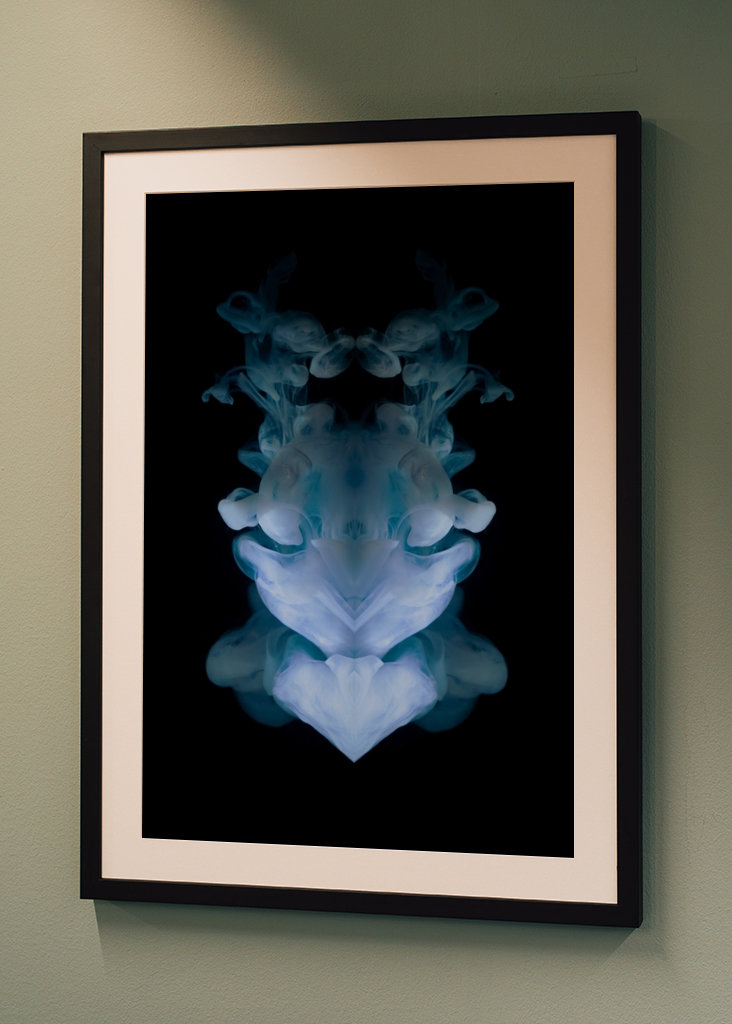 Reflexní barva ve vodě